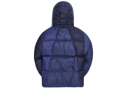 Kith Colorblocked Midi Puffer Navy/Multi