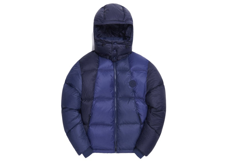 Kith Colorblocked Midi Puffer Navy/Multi