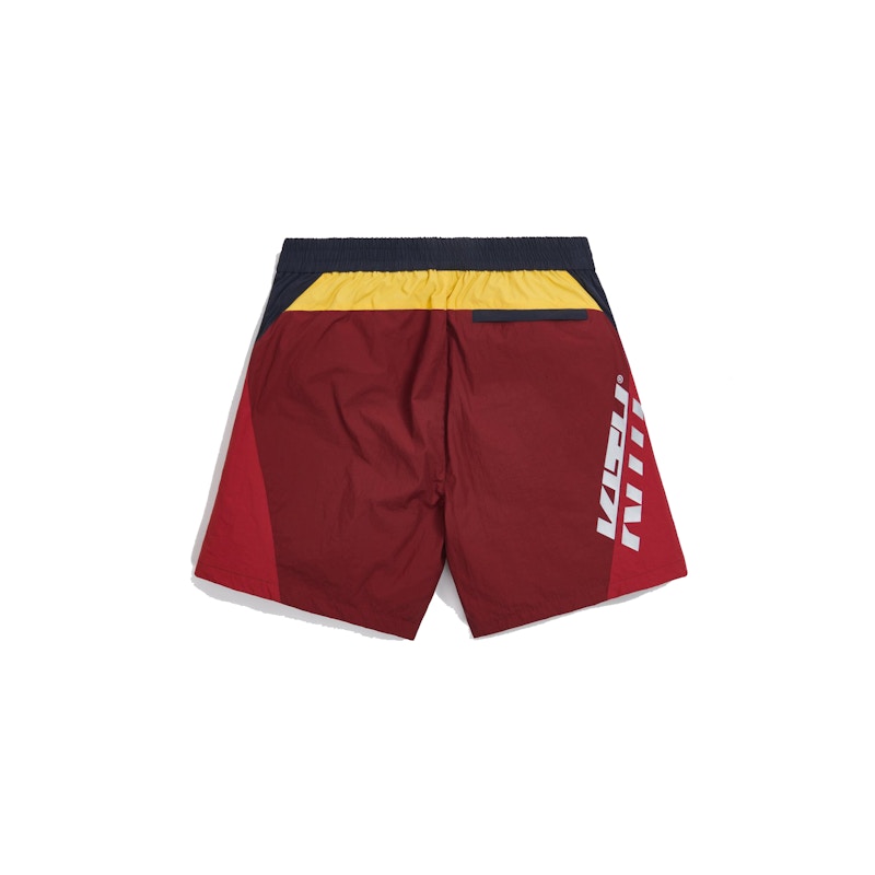 Kith Colorblocked Sporty Short Red/Multi