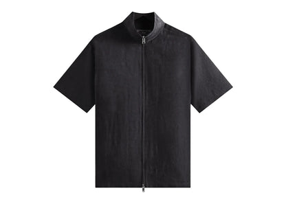 Kith Colton Zip Up Shirt Black