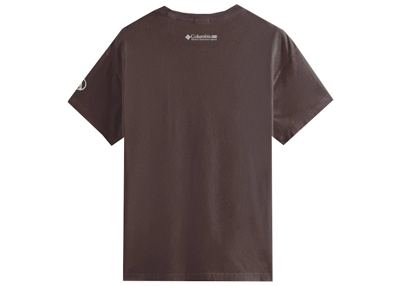 Kith Columbia Eea Rain Mountain Tee Cyber Purp