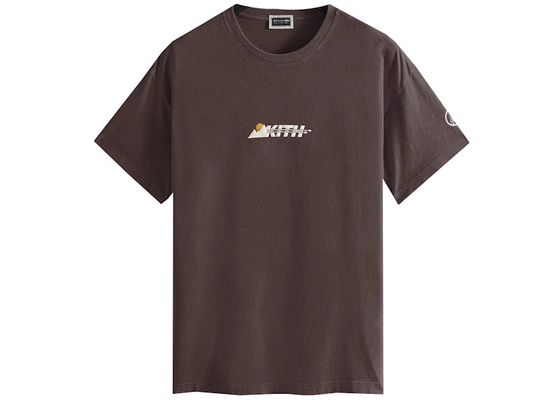 Kith Columbia Eea Rain Mountain Tee Cyber Purp