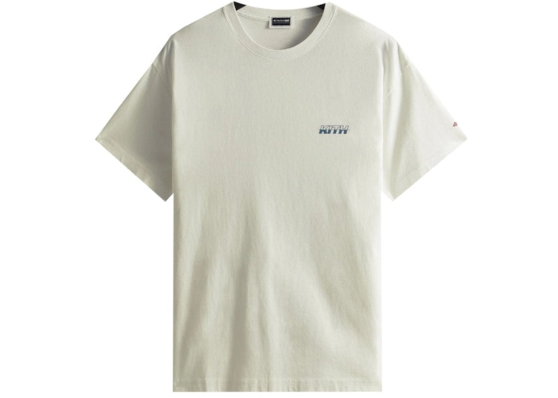 Kith Columbia Eea Rain Recruter Tee Sea Salt