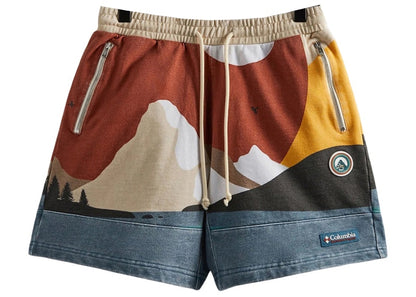 Kith Columbia Fleece Short Sanguine