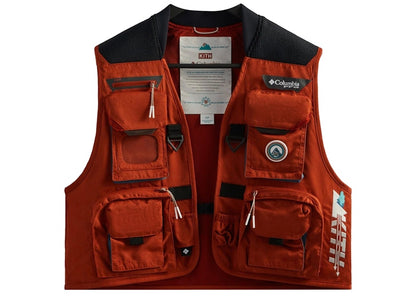 Kith Columbia Henrys Fork V Vest Sanguine