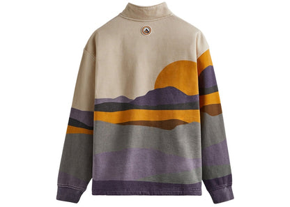 Kith Columbia Quarter Zip Cyber Purple