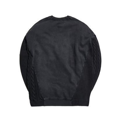 Kith Combo Knit Crewneck Black
