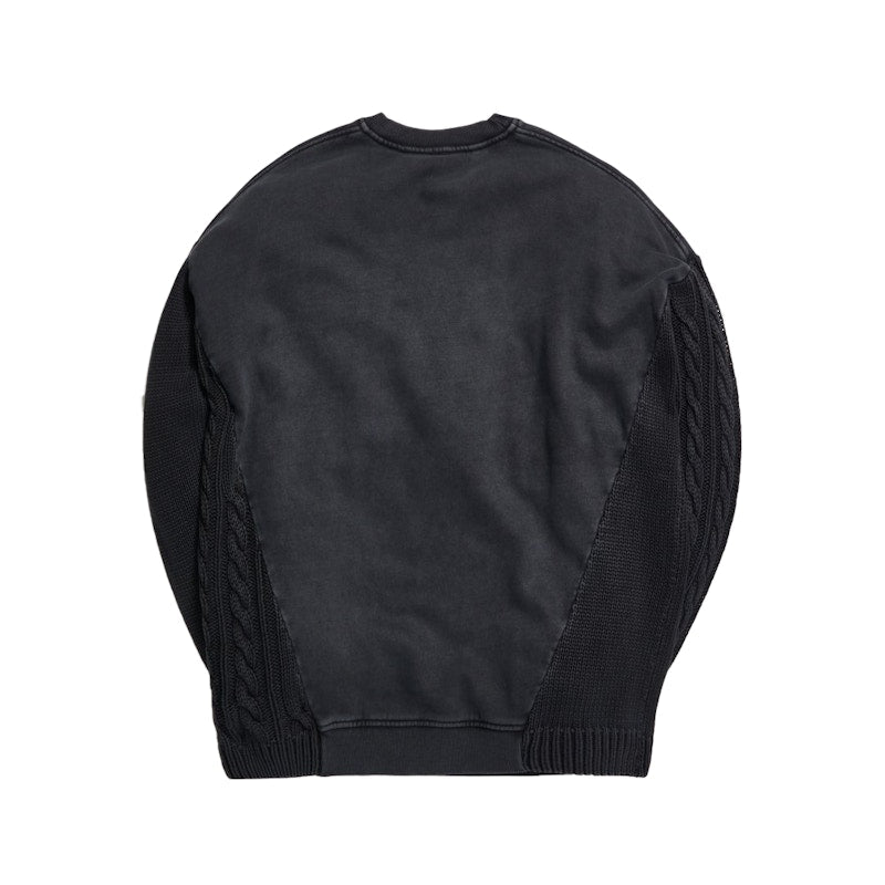 Kith Combo Knit Crewneck Black