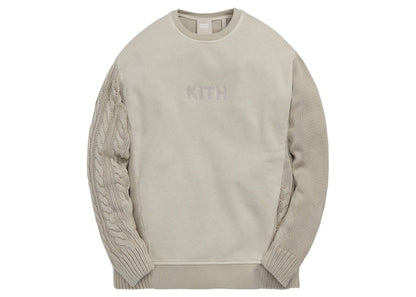 Kith Combo Knit Crewneck Pyramid