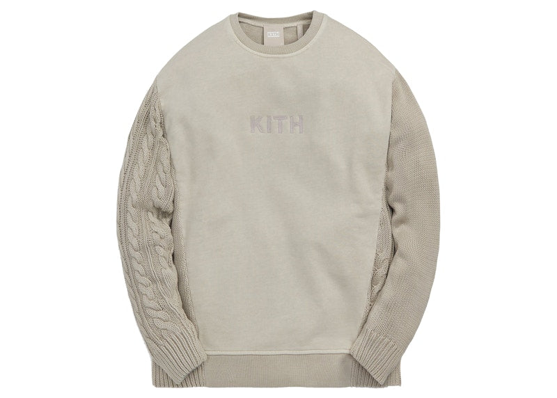 Kith Combo Knit Crewneck Pyramid