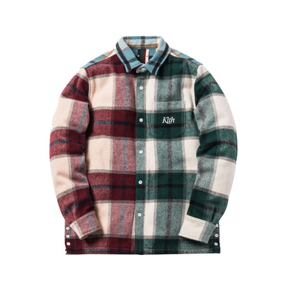 Kith Combo Plaid Flannel Ginza Shirt Multi