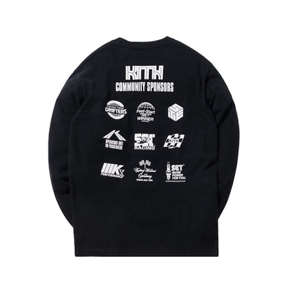 Kith Community Sponsors L/S Tee Black