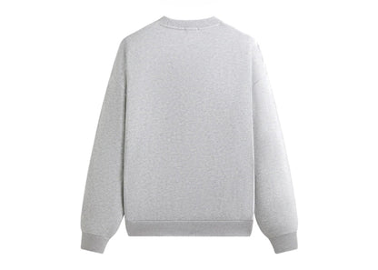 Kith Compact Knit Nelson Crewneck Light Heather Grey