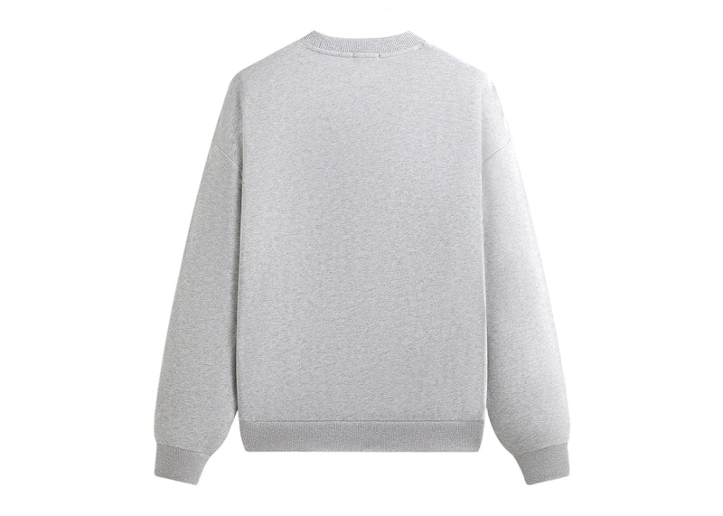 Kith Compact Knit Nelson Crewneck Light Heather Grey