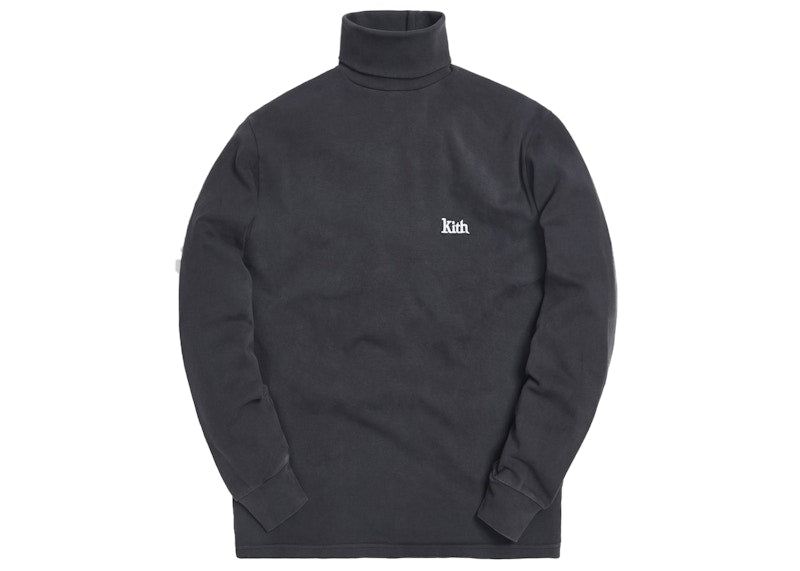 Kith Compact Knit Turtleneck Black