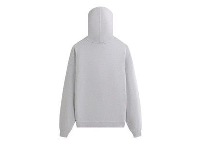 Kith Compact Knit Williams Iii Hoodie Light Heather Grey
