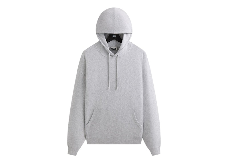 Kith Compact Knit Williams Iii Hoodie Light Heather Grey