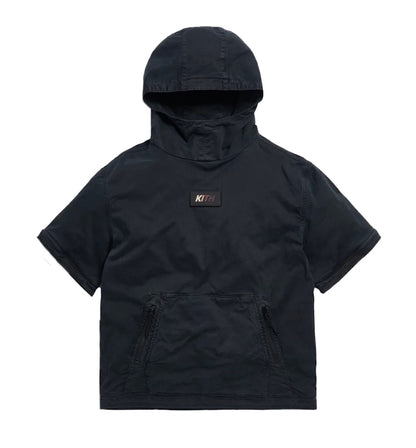 Kith Convertible Double Pocket Hoodie Soft Black