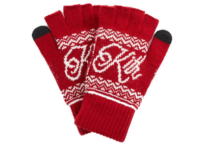 Kith Convertible Mittens Pyre