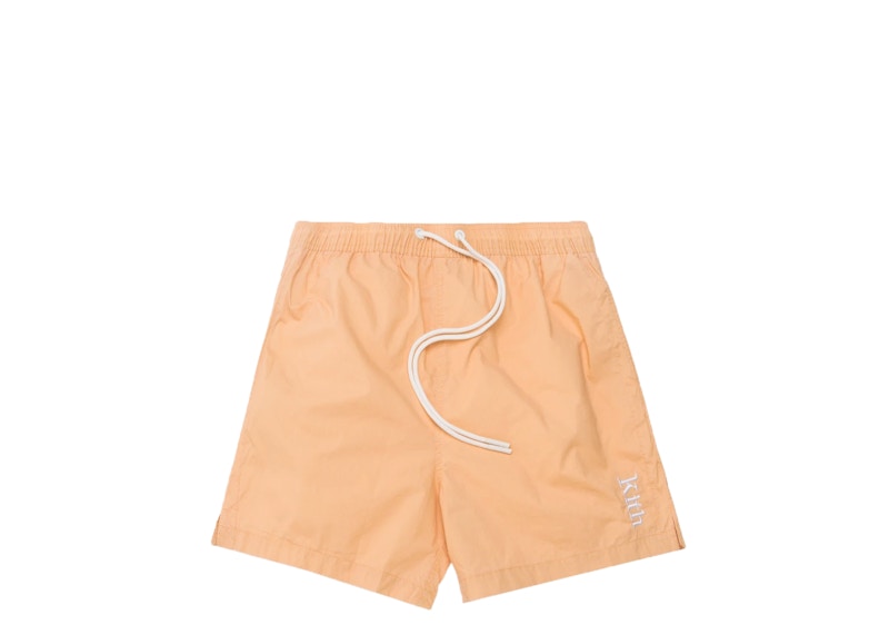 Kith Convertible Swim Shorts Burnt Yellow