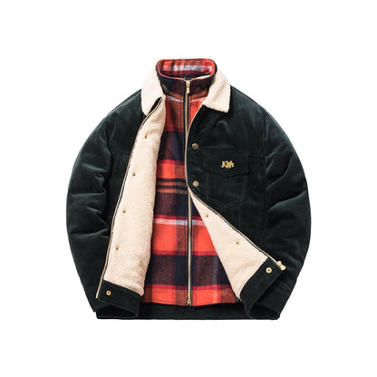 Kith Corduroy Laight Jacket Forest Green
