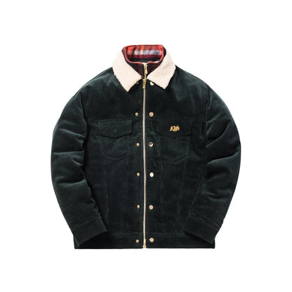 Kith Corduroy Laight Jacket Forest Green