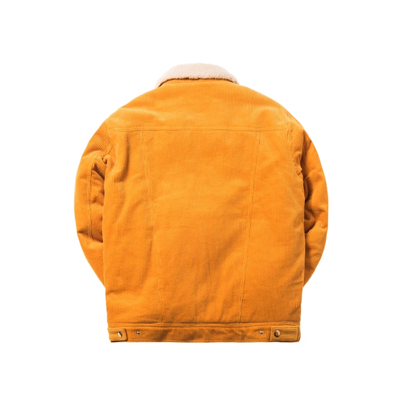 Kith Corduroy Laight Jacket Golden Yellow
