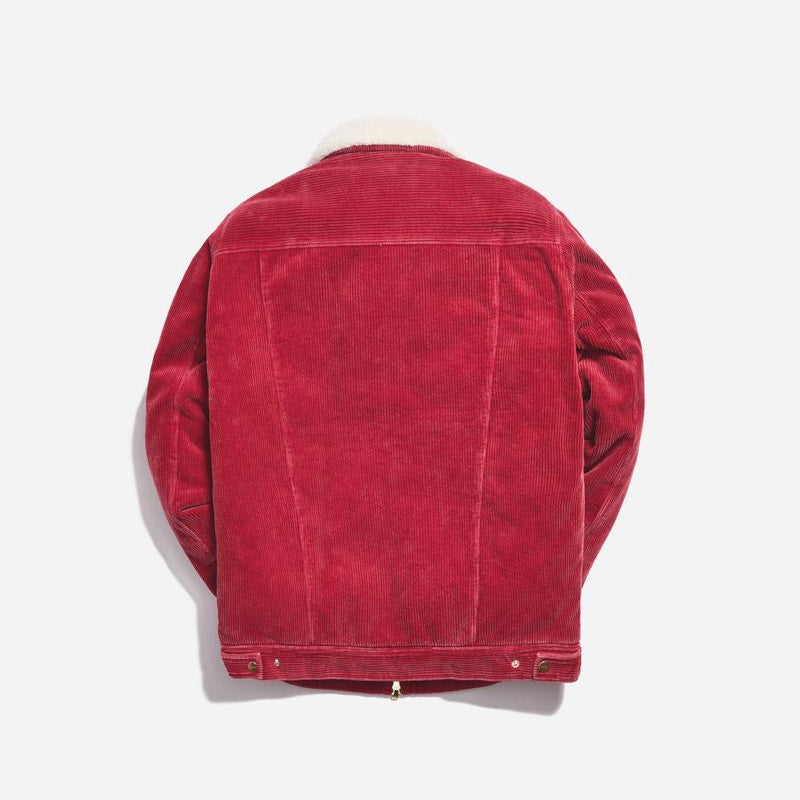 Kith Corduroy Laight Jacket Red