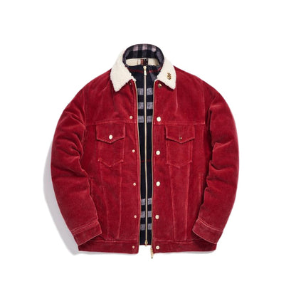Kith Corduroy Laight Jacket Red