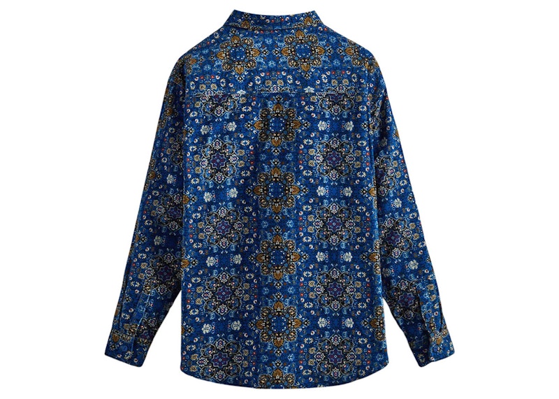 Kith Corduroy Printed Apollo Shirt Voyage