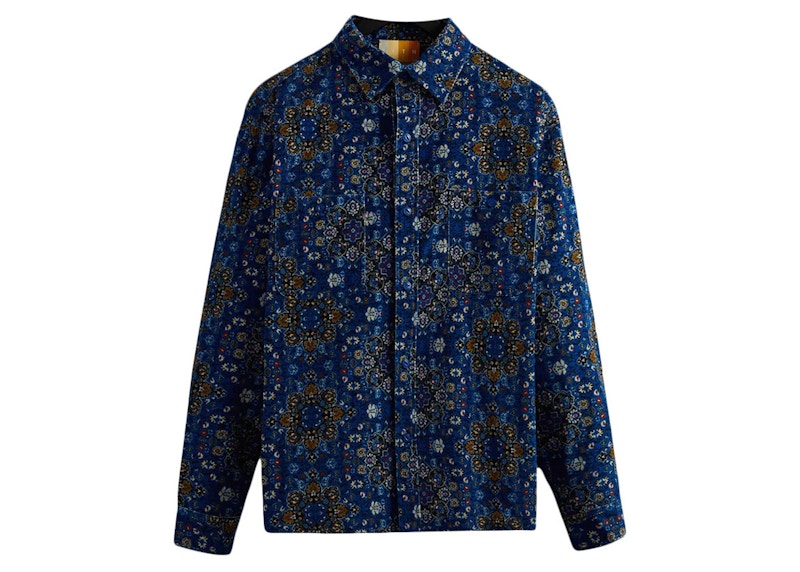 Kith Corduroy Printed Apollo Shirt Voyage
