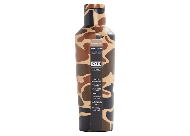 Kith Corkcicle 10 Year Anniversary 16oz Canteen Duck Camo