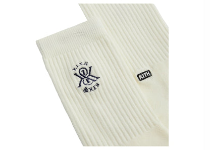 Kith Crest Crew Cotton Socks Silk