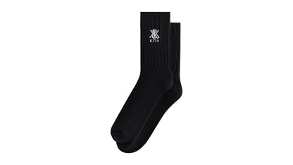 Kith Crest Relaxed Socks Black