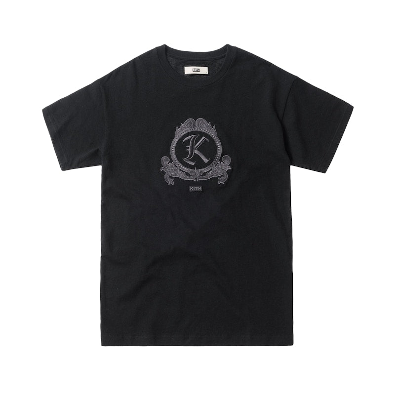 Kith Crest Tee Black