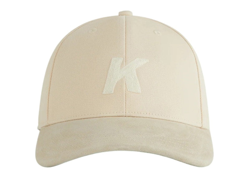 Kith Crochet K Aaron Classic Suede Brim Cap Sandrift