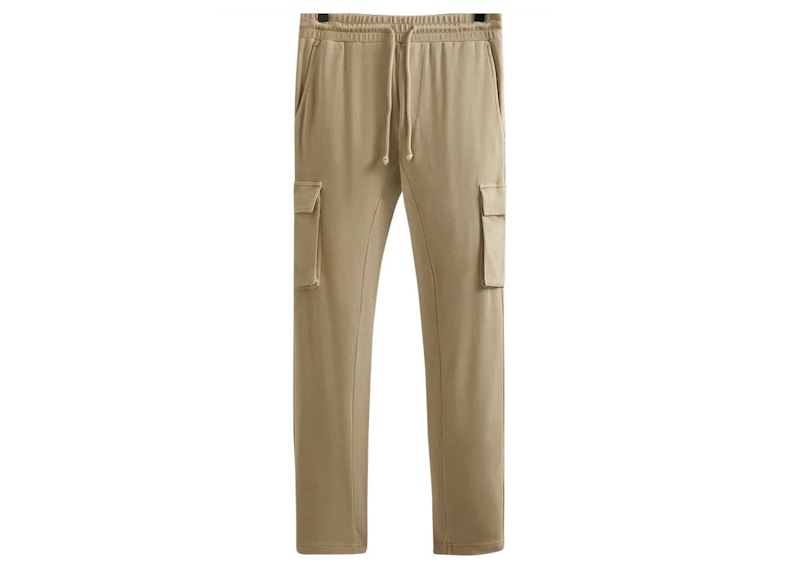 Kith Crystal Wash Interlock Cargo Bleecker Sweatpant Canvas
