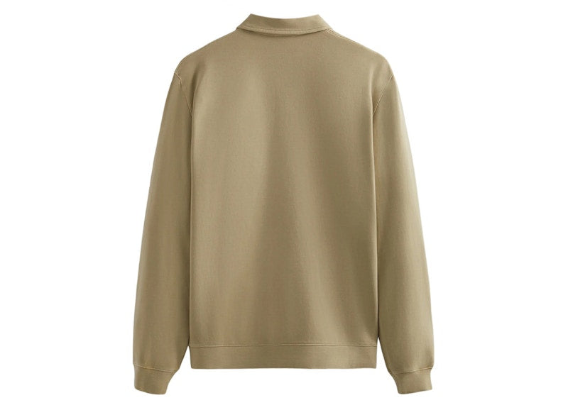 Kith Crystal Wash Interlock Harmon Pullover Rugby Canvas