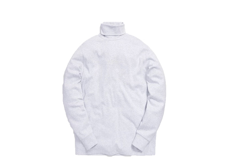 Kith Crystal Wash Turtleneck Light Heather Grey