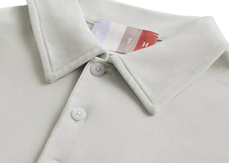 Kith Crystal Washed Graham Polo Chalk