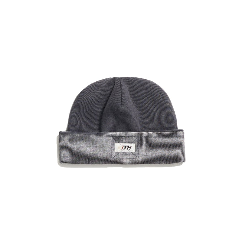 Kith Cuff Beanie Asphalt