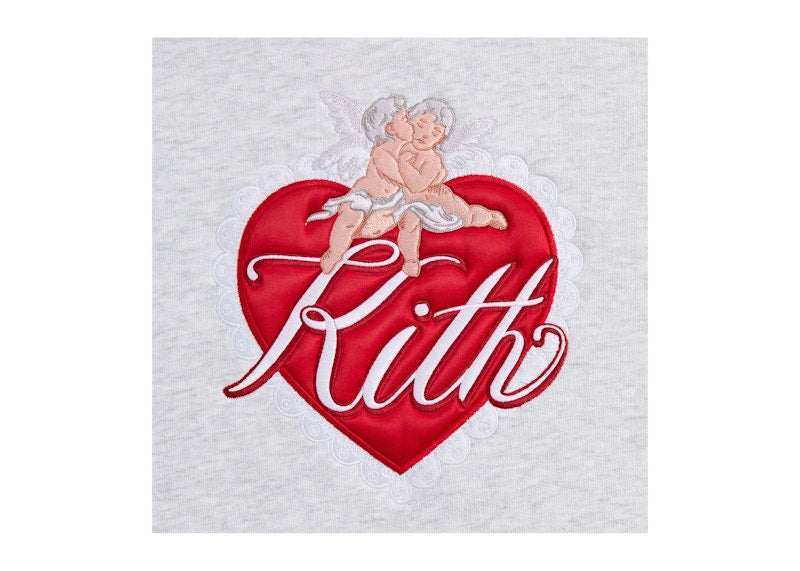 Kith Cupid V Williams III Hoodie Light Heather Grey