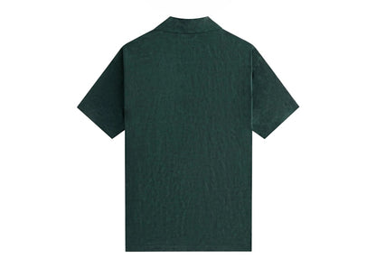 Kith Cupro Linen Short Sleeve Thompson Crossover Shirt Stadium