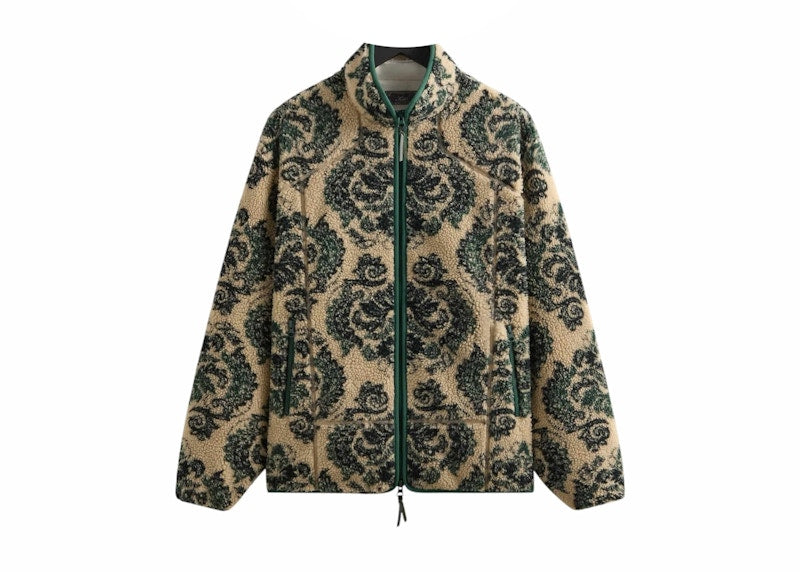 Kith Damask Floral Sherpa Harper Jacket Multicolor