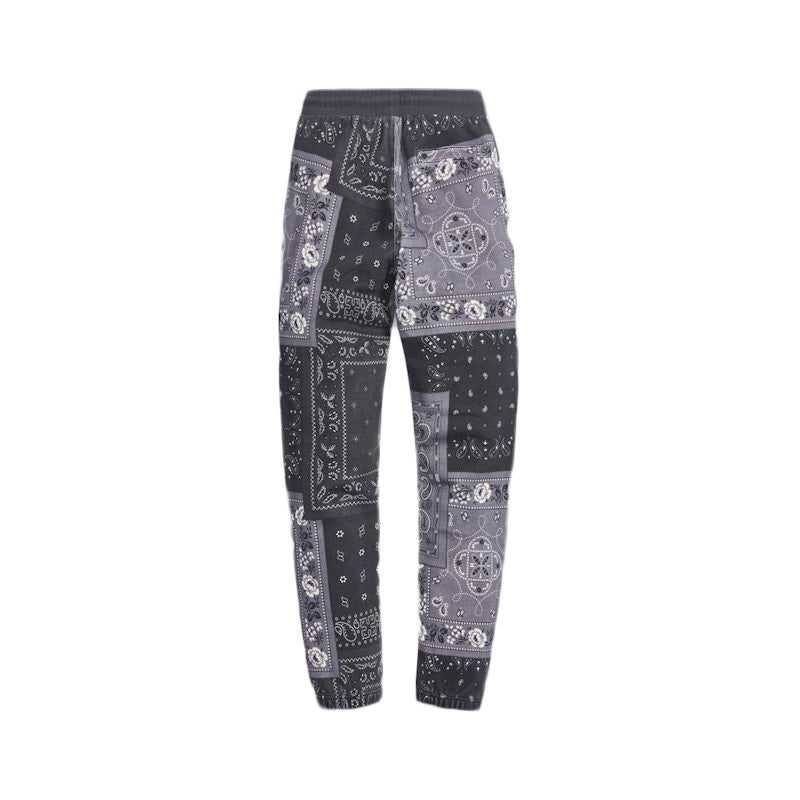 Kith Deconstructed Bandana Williams I Sweatpant Black