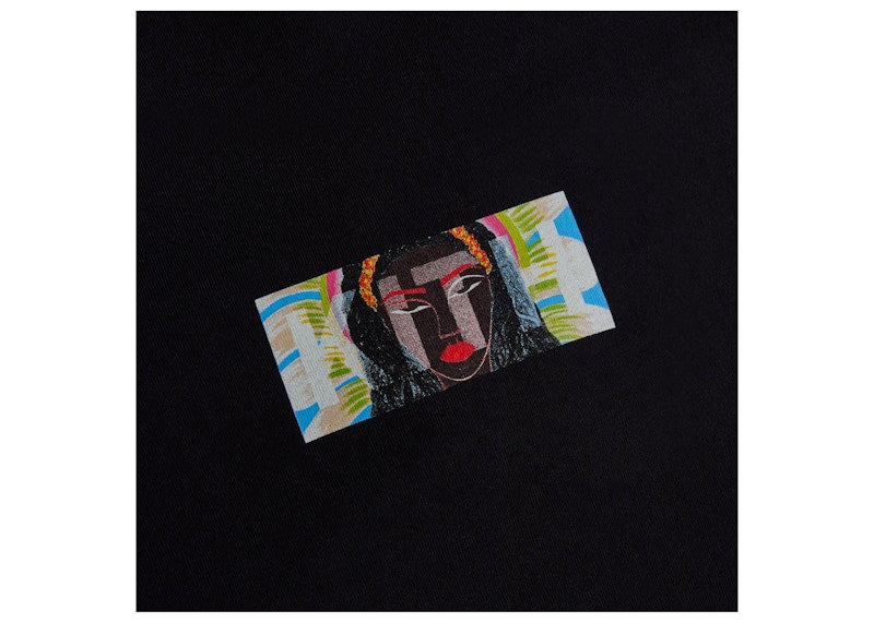 Kith Delphine Desane Classic Logo L/S Tee Black