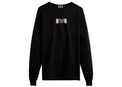 Kith Delphine Desane Classic Logo L/S Tee Black