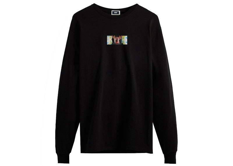 Kith Delphine Desane Classic Logo L/S Tee Black