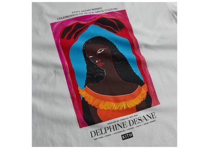 Kith Delphine Desane Gallery Tee White