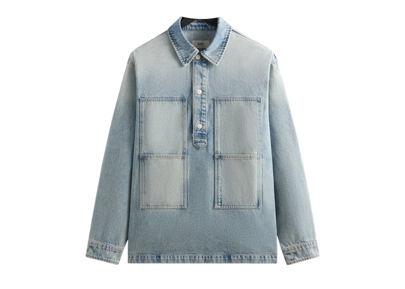 Kith Denim Paterson Pullover Shirt Bailey Wash